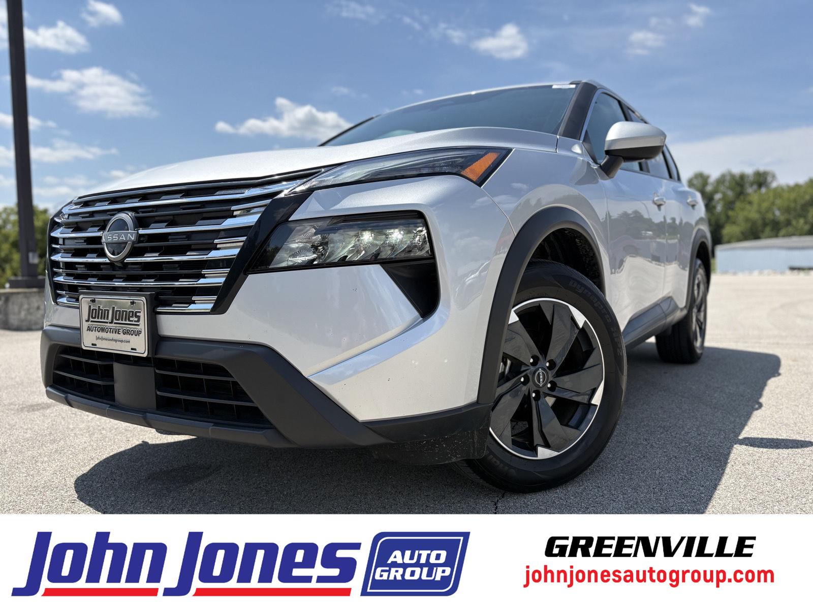 Brilliant Silver Metallic 2025 Nissan Rogue SUV / Crossover All-Wheel Drive Continuously Variable Transmission