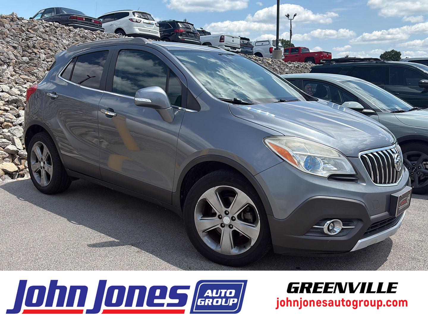 Satin Steel Gray Metallic 2014 Buick Encore SUV / Crossover Front-Wheel Drive 6-Speed Automatic Overdrive