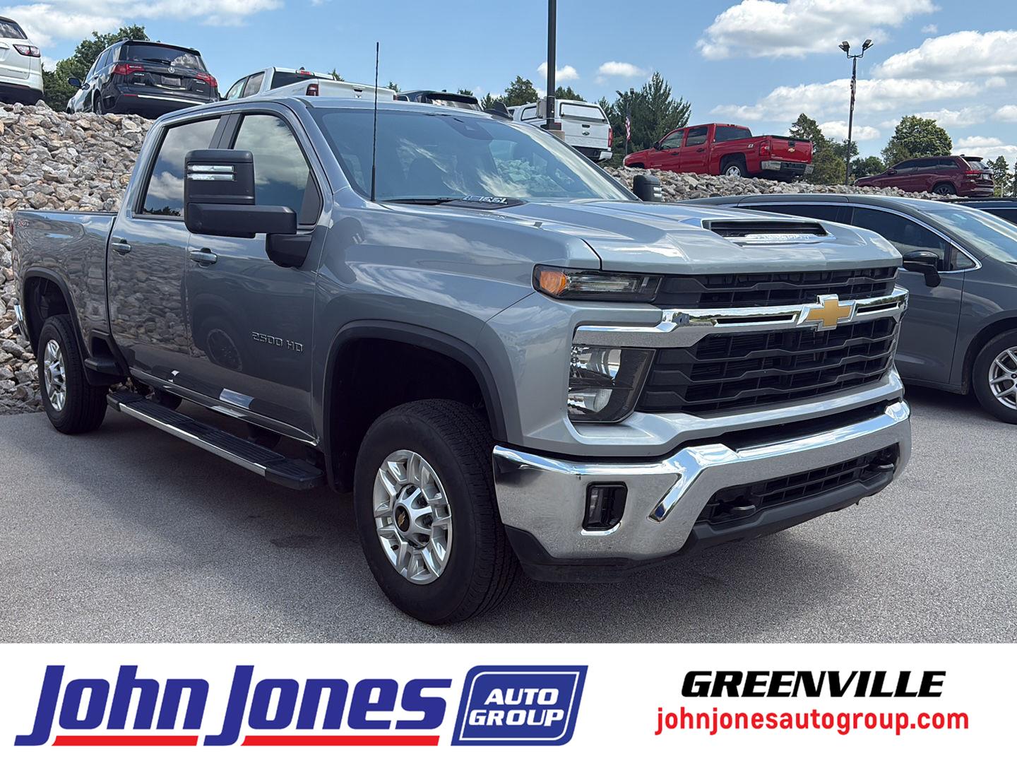 Sterling Gray Metallic 2025 Chevrolet Silverado 2500HD Pickup Truck Four-Wheel Drive Automatic