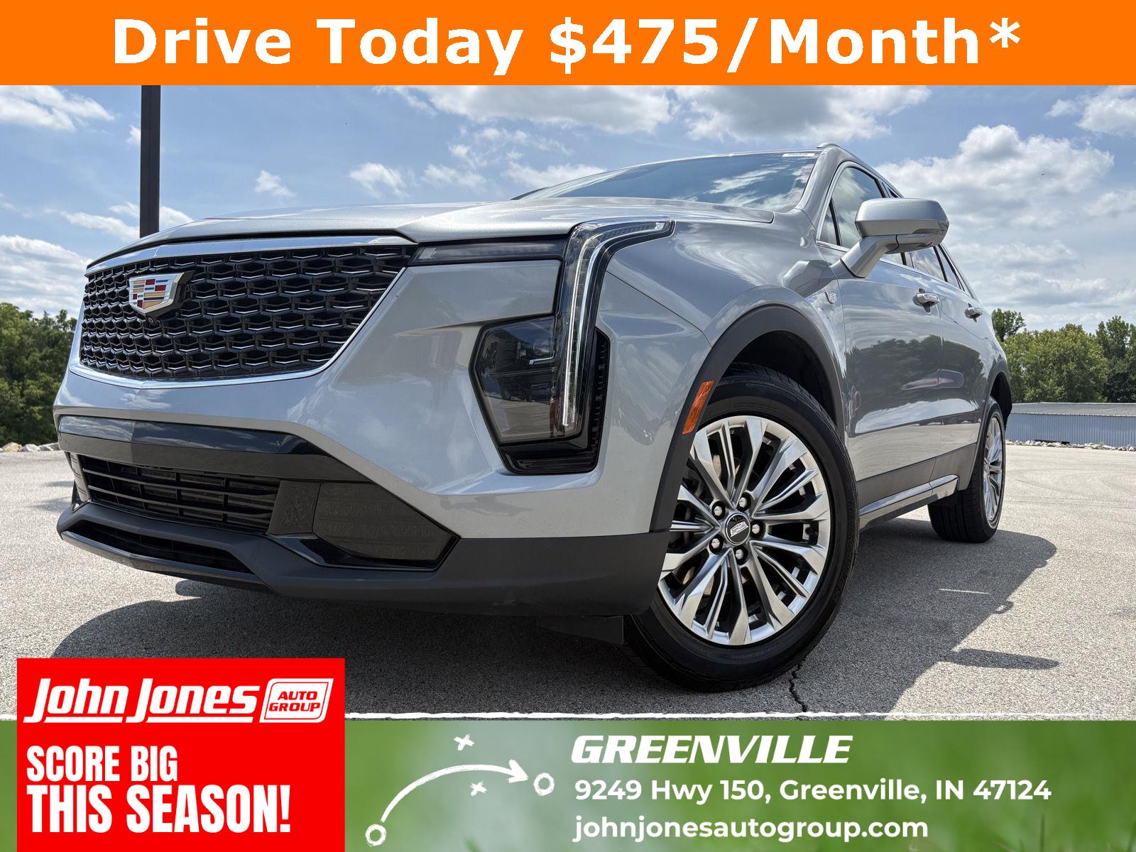 Argent Silver Metallic 2025 Cadillac XT4 SUV / Crossover Front-Wheel Drive 9-Speed Automatic
