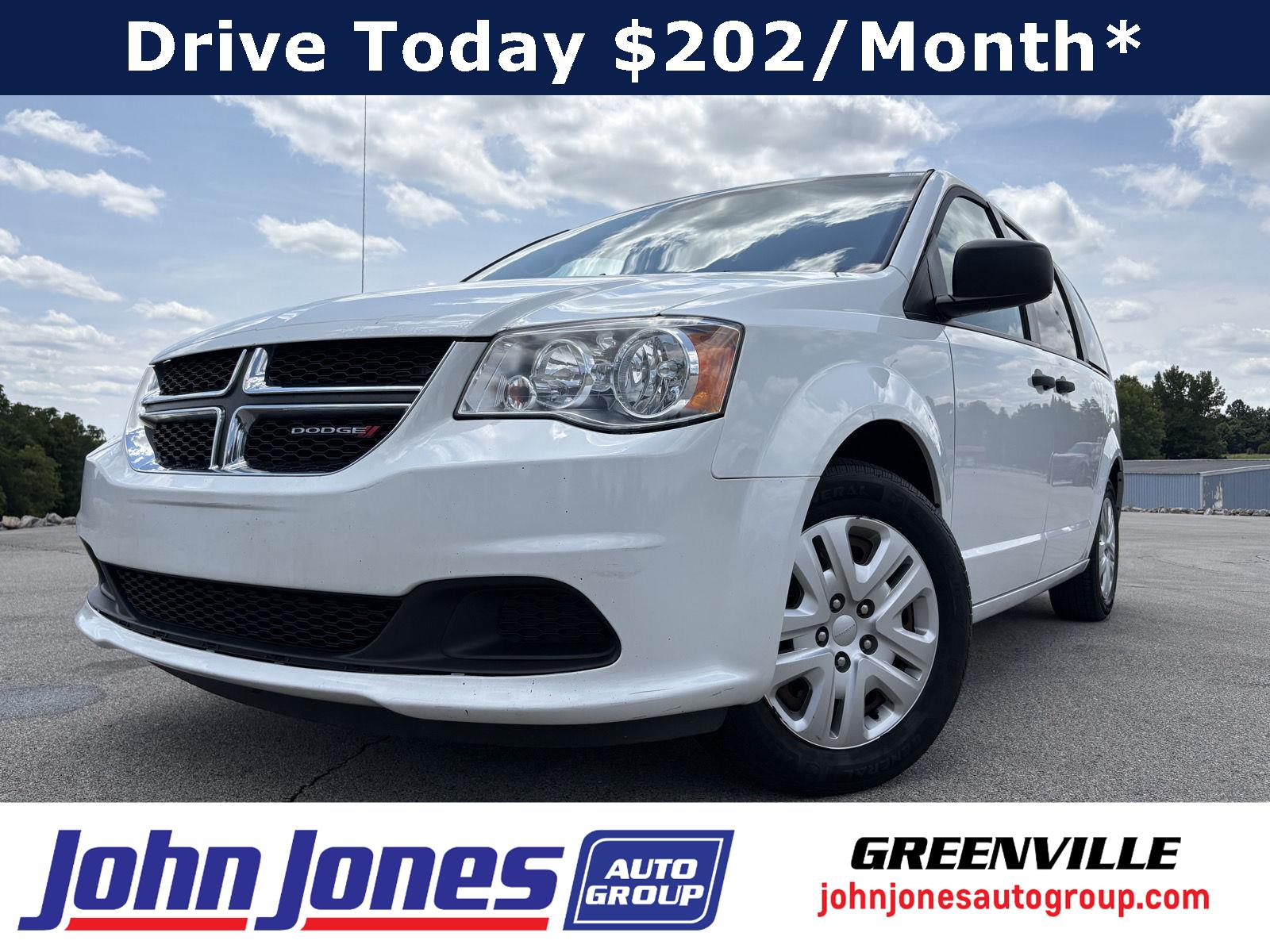 White Knuckle Clearcoat 2019 Dodge Grand Caravan Minivan Front-Wheel Drive 6-Speed Automatic