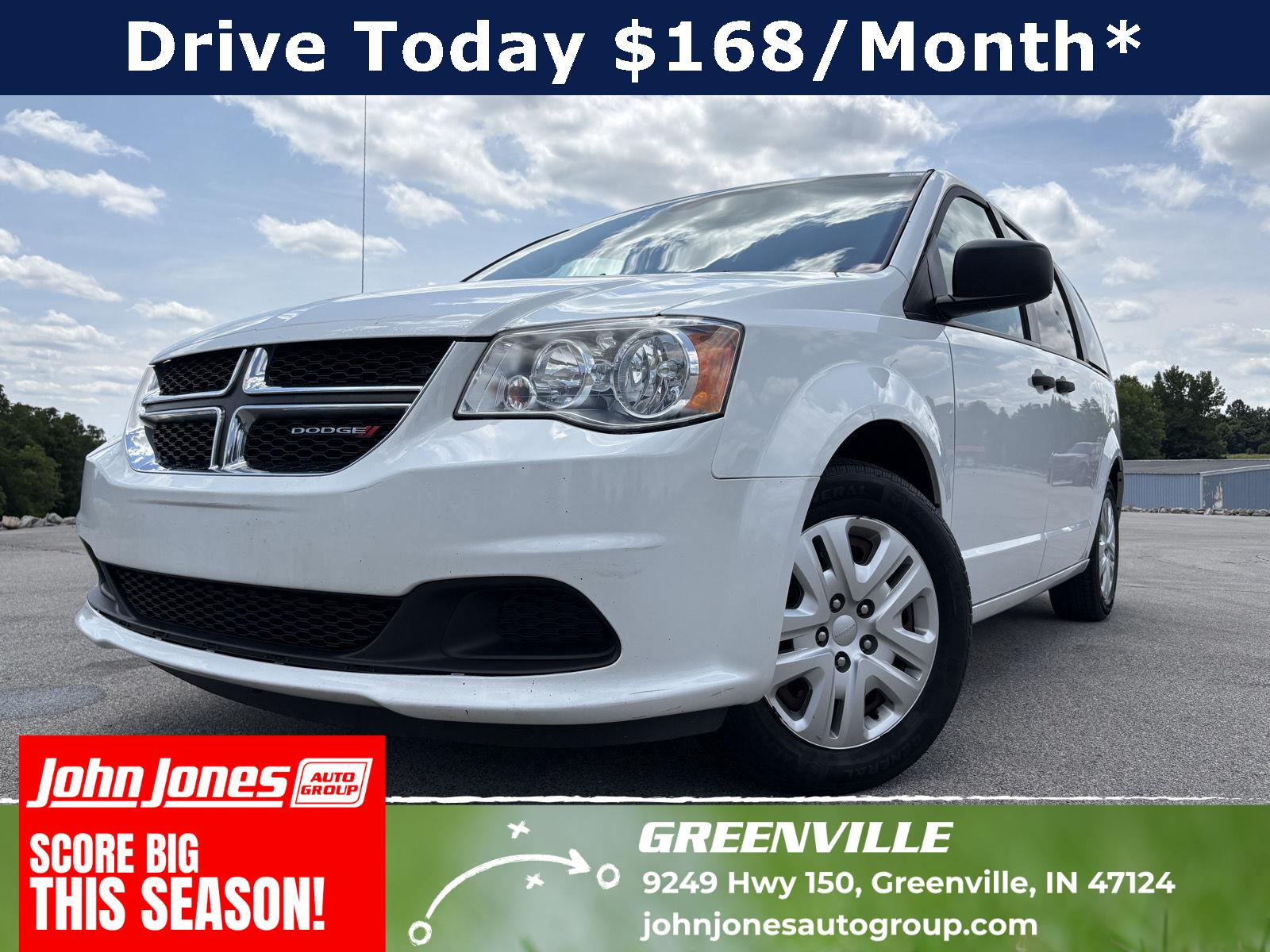 White Knuckle Clearcoat 2019 Dodge Grand Caravan Minivan Front-Wheel Drive 6-Speed Automatic
