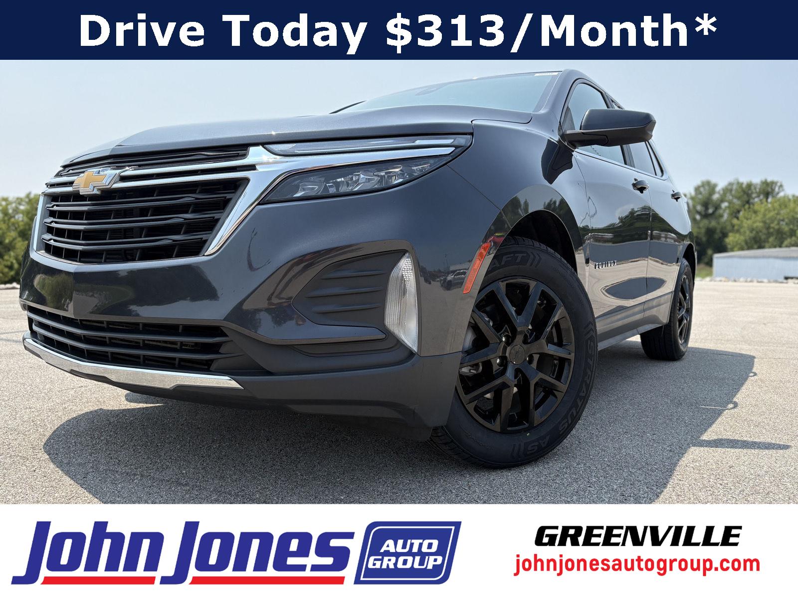Iron Gray Metallic 2022 Chevrolet Equinox SUV / Crossover Front-Wheel Drive 6-Speed Automatic Overdrive