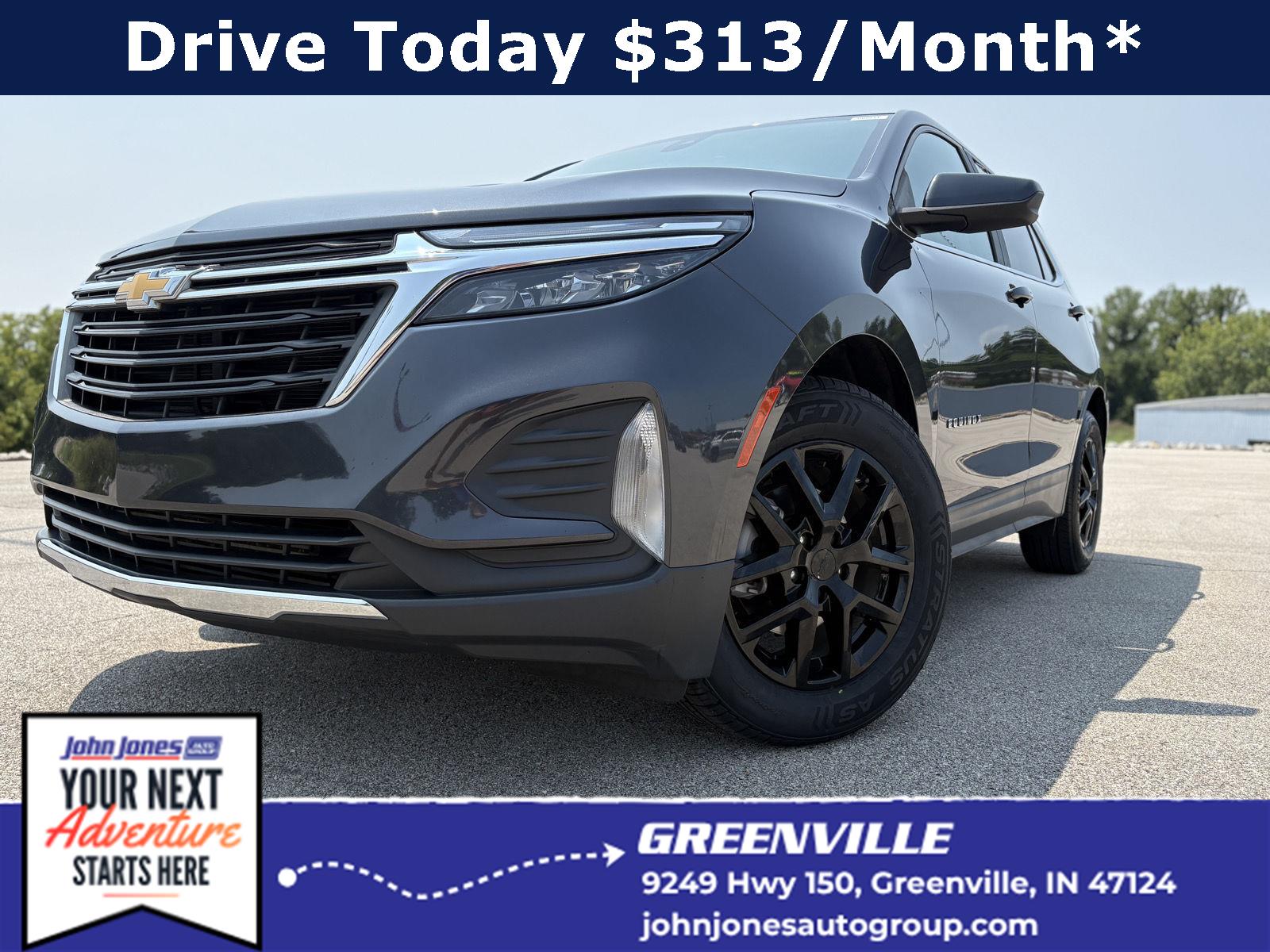 Iron Gray Metallic 2022 Chevrolet Equinox SUV / Crossover Front-Wheel Drive 6-Speed Automatic Overdrive