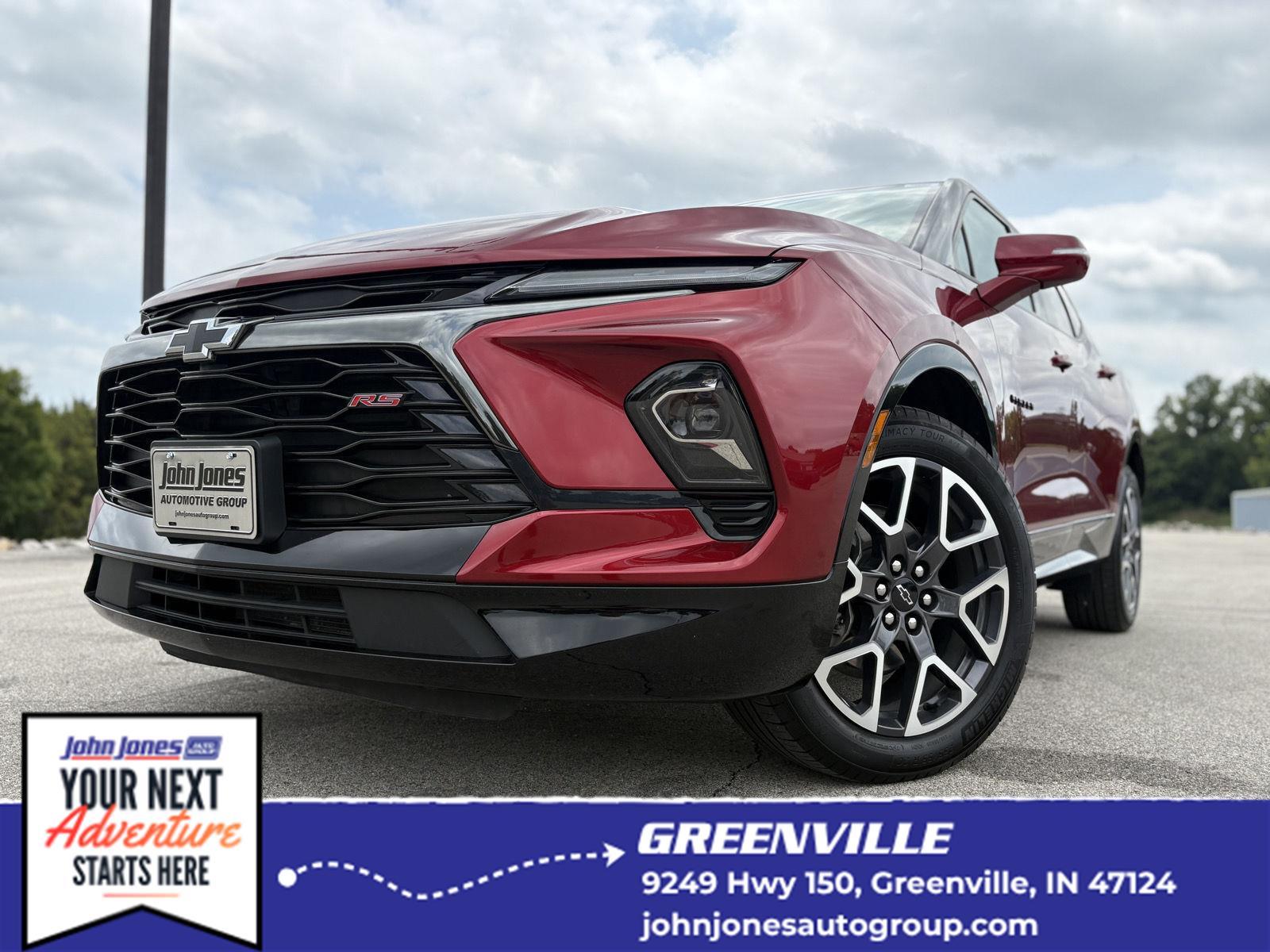 Radiant Red Tintcoat 2025 Chevrolet Blazer SUV / Crossover Front-Wheel Drive 9-Speed Automatic