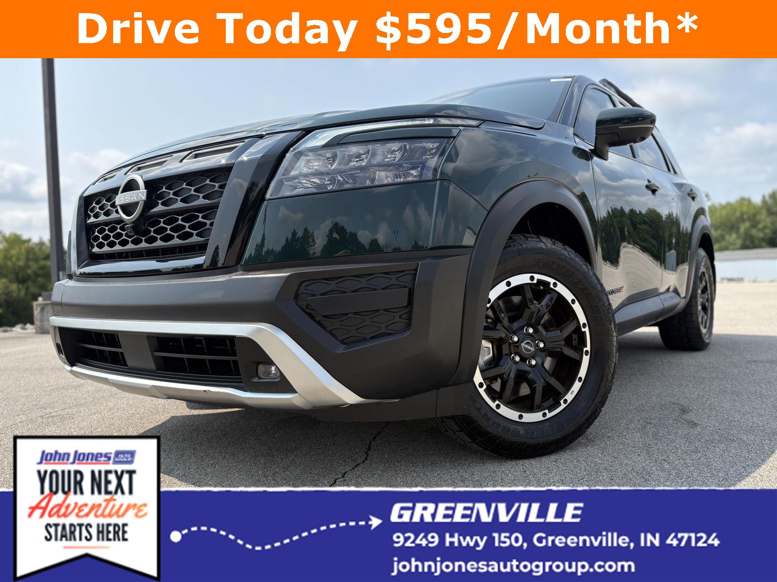 Black (Obsidian Green Pearl) 2025 Nissan Pathfinder SUV / Crossover All-Wheel Drive Automatic