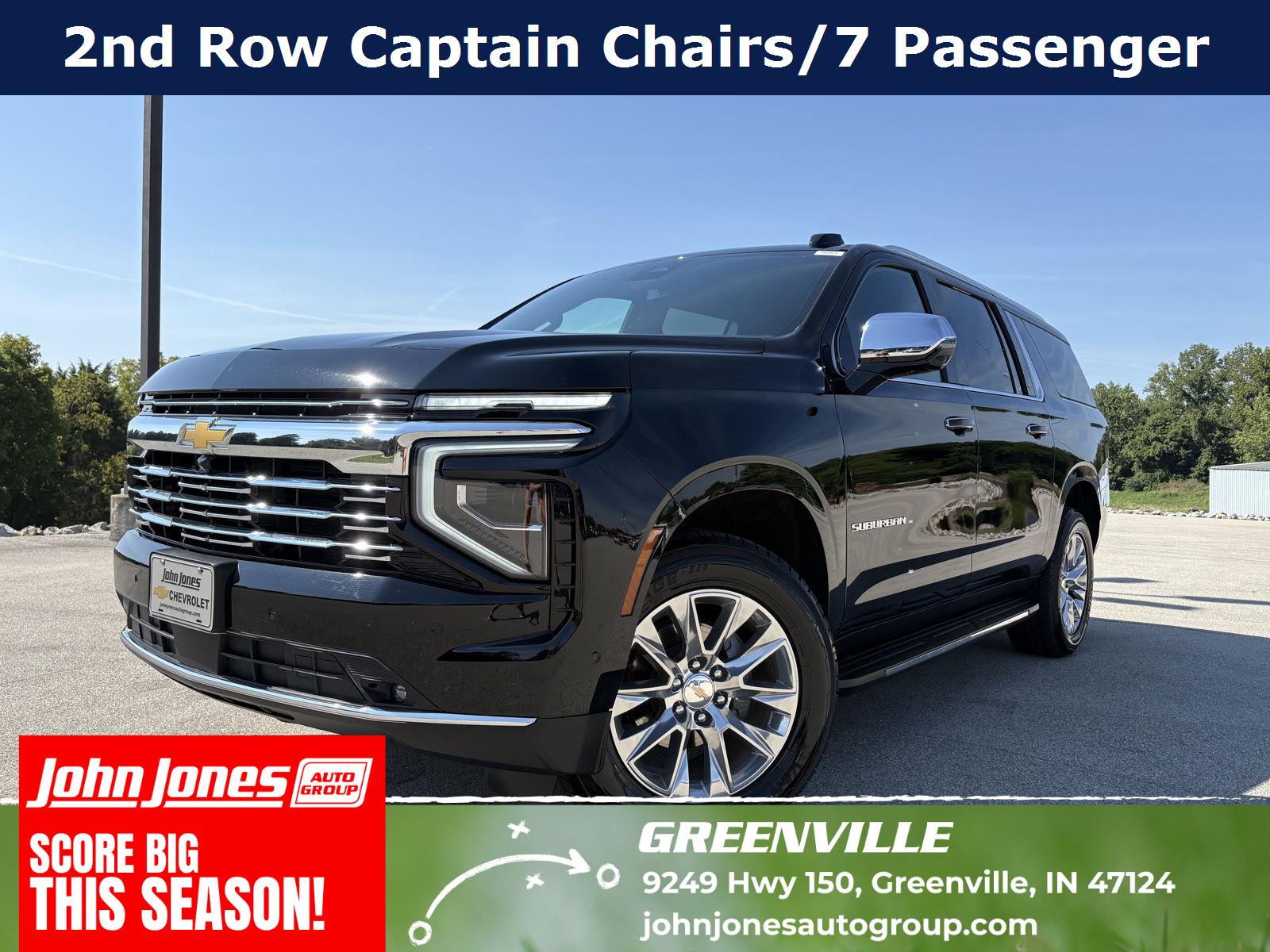 Black 2026 Chevrolet Suburban SUV / Crossover Four-Wheel Drive Automatic