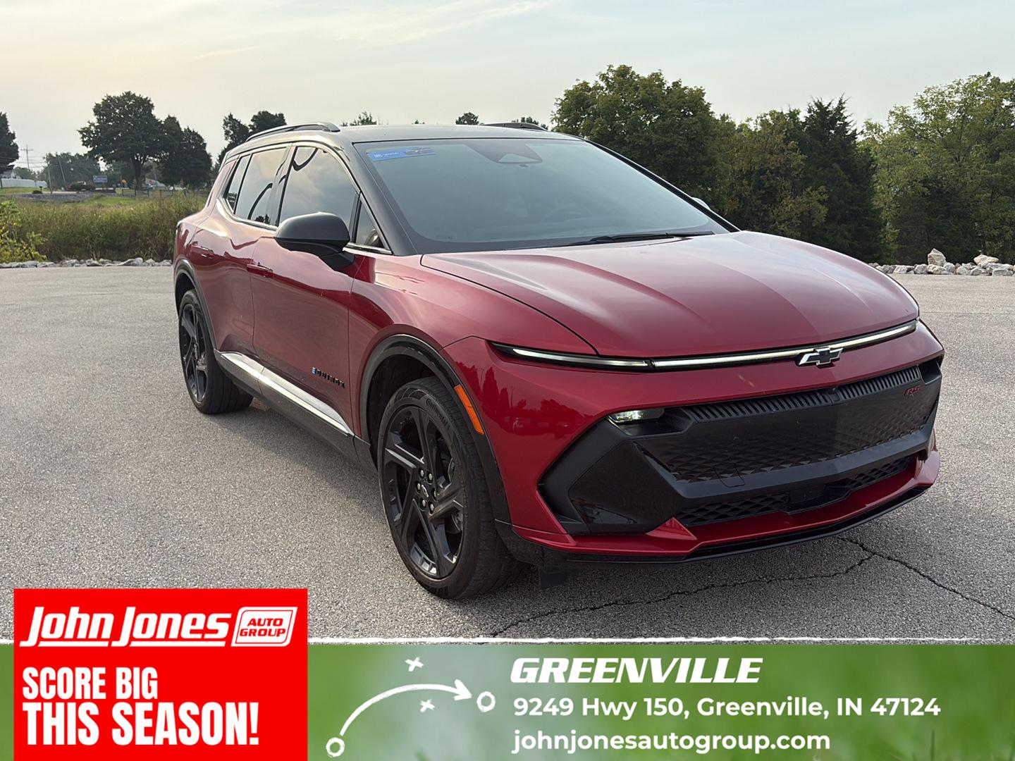 Radiant Red Tintcoat 2024 Chevrolet Equinox EV SUV / Crossover All-Wheel Drive Automatic