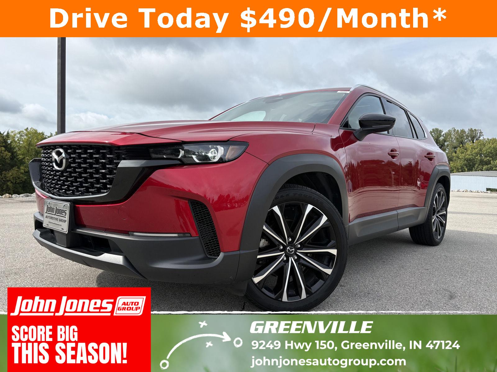 Soul Red Crystal Metallic 2025 Mazda CX-50 SUV / Crossover All-Wheel Drive Automatic