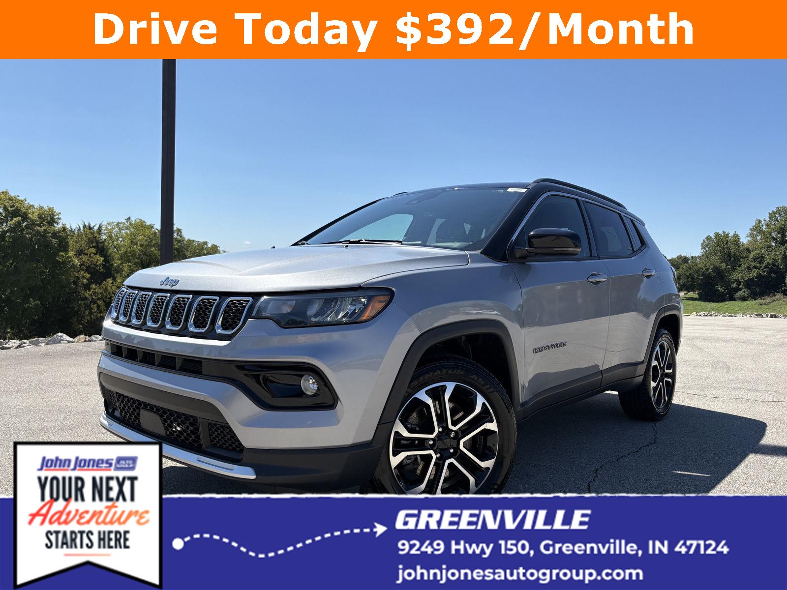 2024 Jeep Compass Plata (Silver Zynith Metallic Clearcoat) SUV/Crossover Todo terreno 8 velocidades Automática