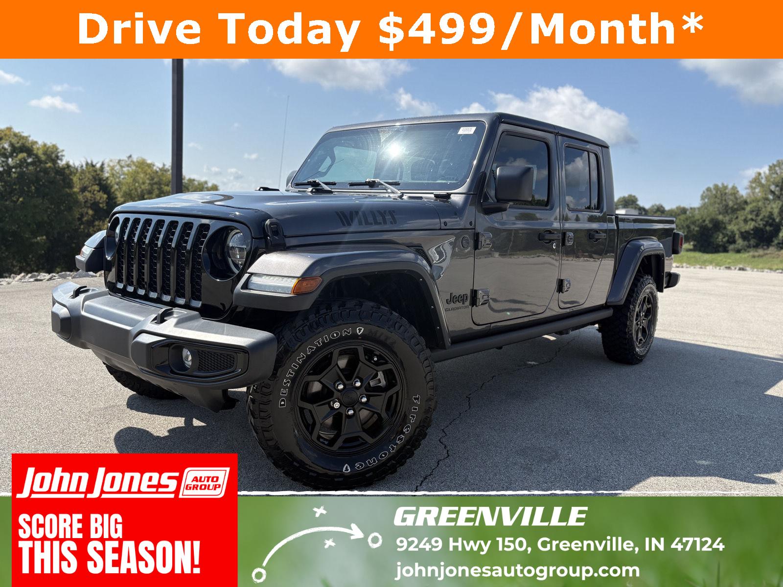 2022 Jeep Gladiator Willys Crew Cab 4WD