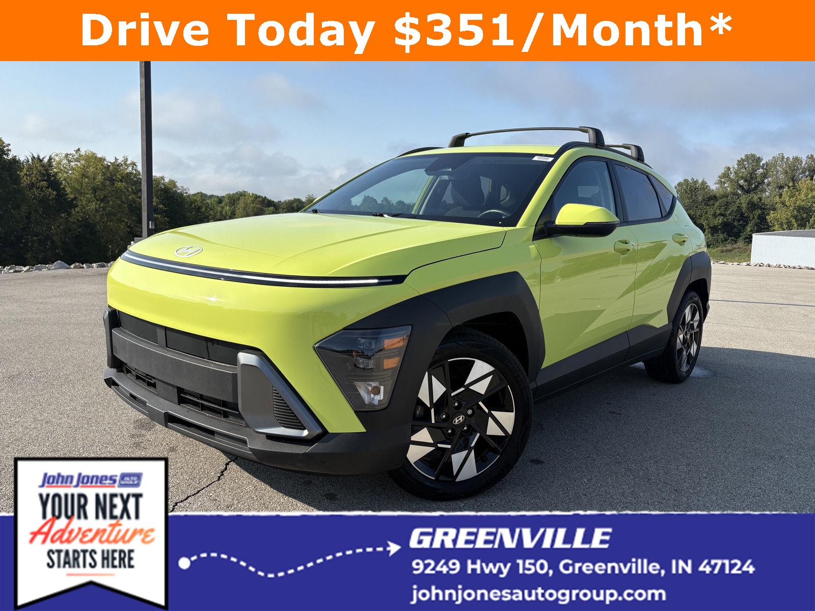 NEOTERIC YELLOW 2024 Hyundai Kona SUV / Crossover Front-Wheel Drive Continuously Variable Transmission