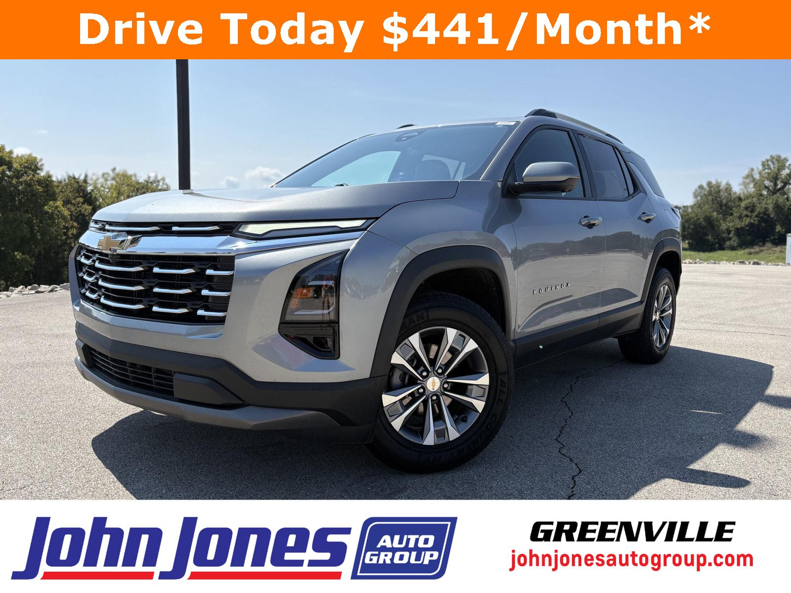 Sterling Gray Metallic 2025 Chevrolet Equinox SUV / Crossover Front-Wheel Drive Continuously Variable Transmission