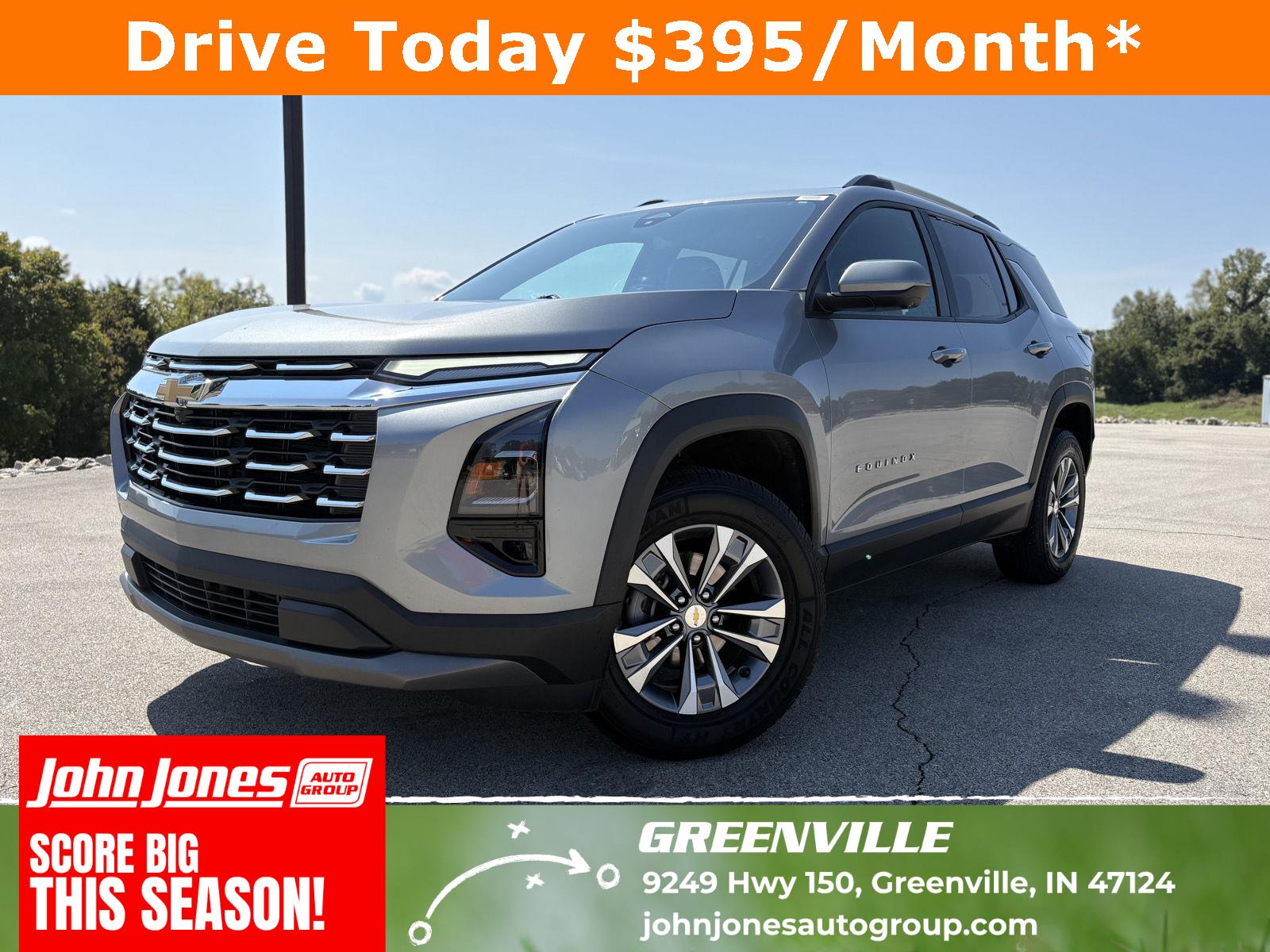 Sterling Gray Metallic 2025 Chevrolet Equinox SUV / Crossover Front-Wheel Drive Continuously Variable Transmission