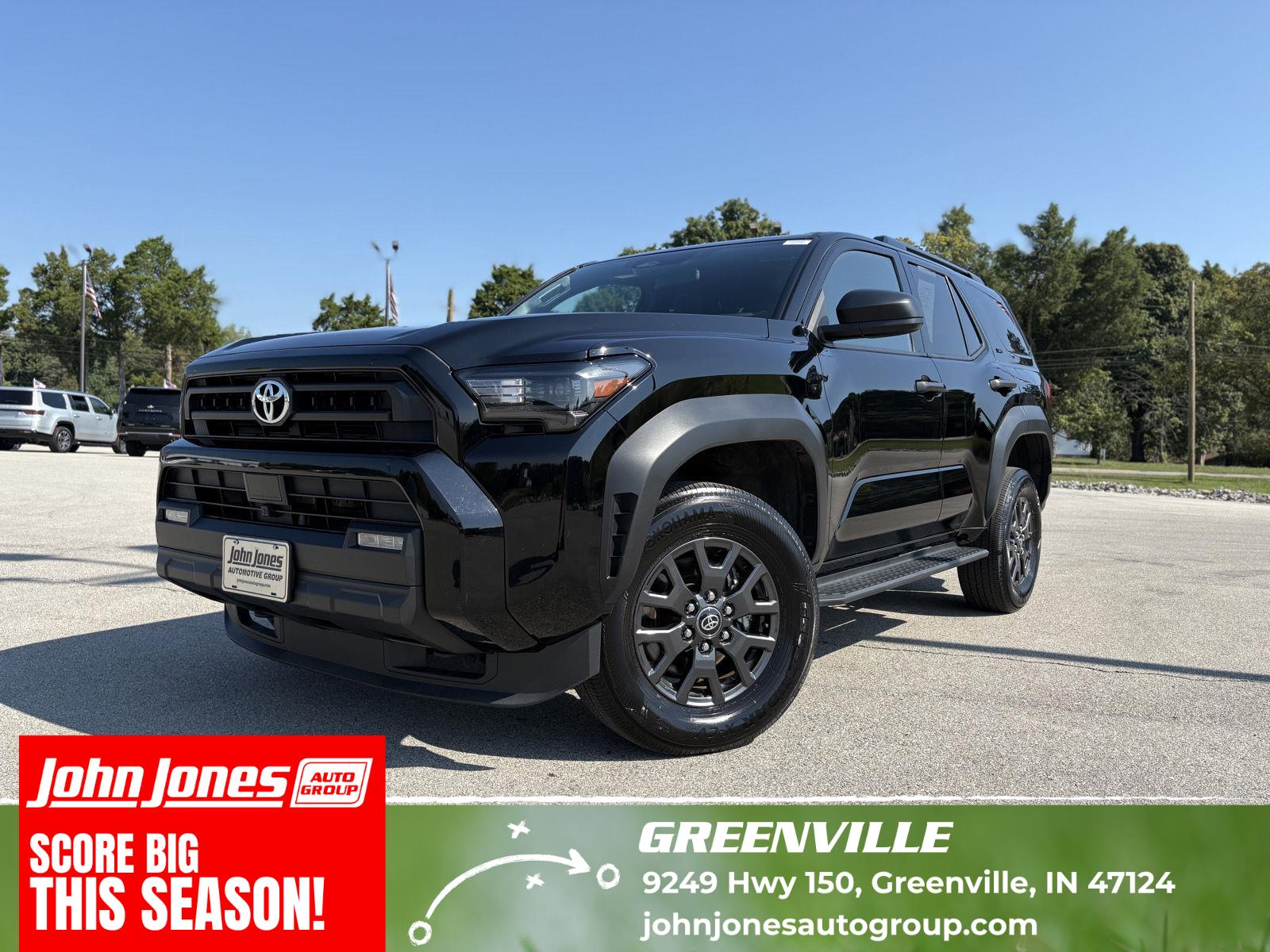 Black 2025 Toyota 4Runner SUV / Crossover Four-Wheel Drive Automatic