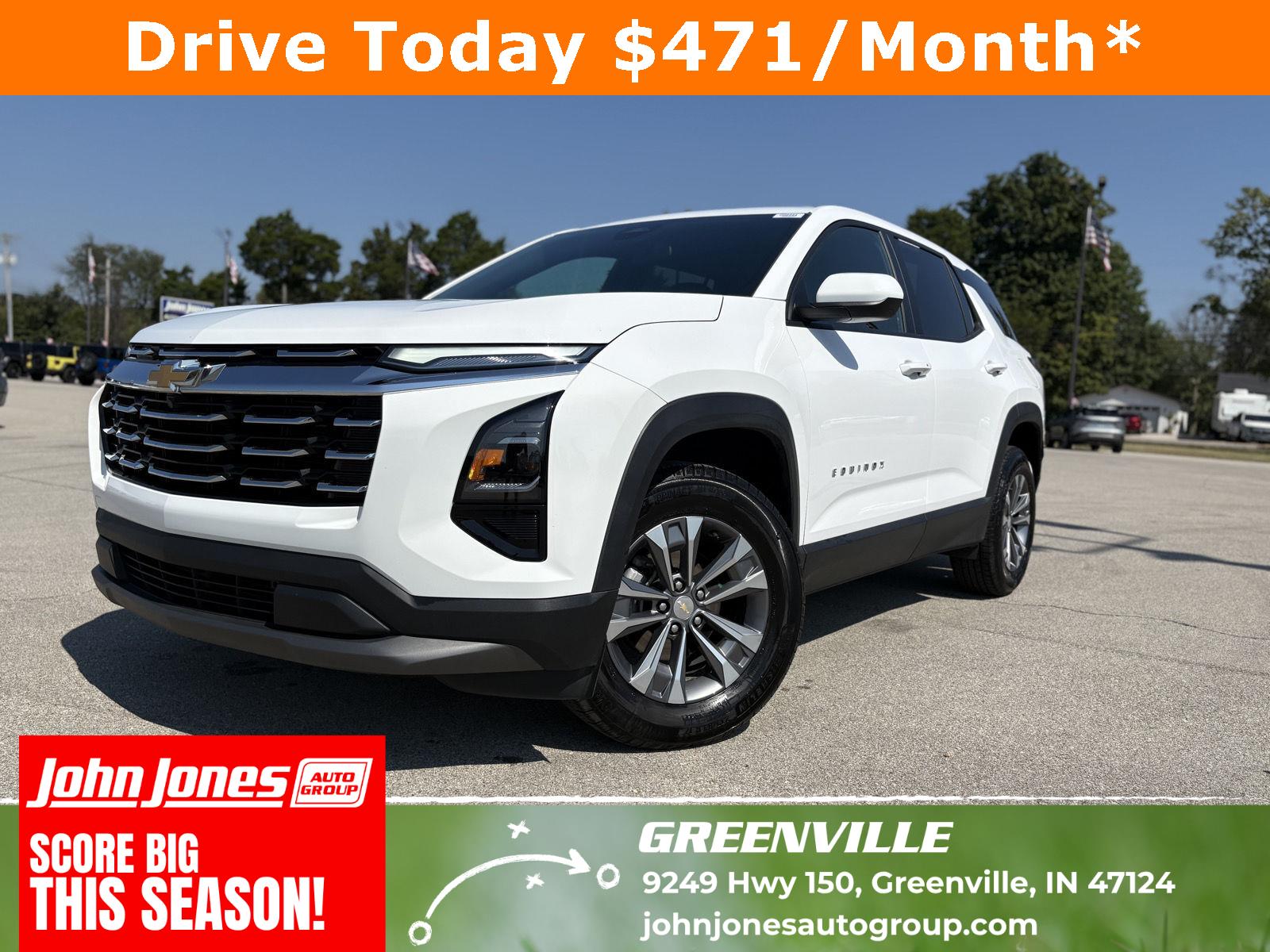 Summit White 2026 Chevrolet Equinox SUV / Crossover Four-Wheel Drive 8-Speed Automatic