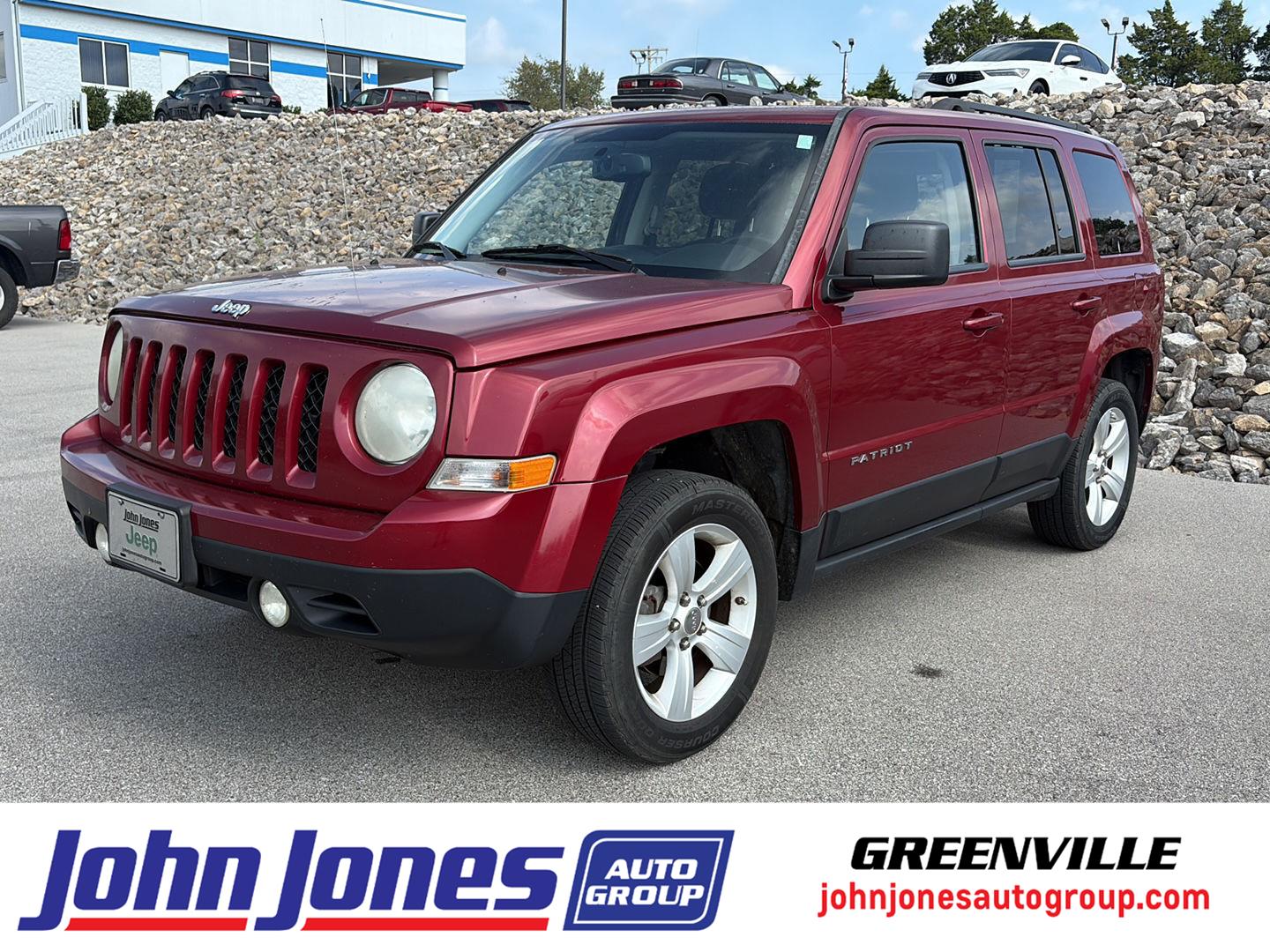 2012 Jeep Patriot Rojo (Deep Cherry Red Crystal Pearl) SUV/Crossover Todo terreno Transmisión variable continua