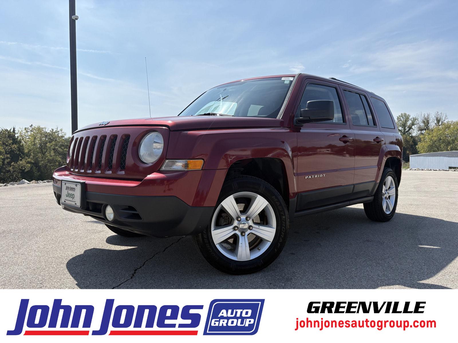 Deep Cherry Red Crystal Pearl 2012 Jeep Patriot SUV / Crossover Four-Wheel Drive Continuously Variable Transmission