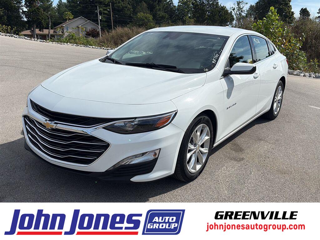 Summit White 2024 Chevrolet Malibu Sedan Front-Wheel Drive Continuously Variable Transmission