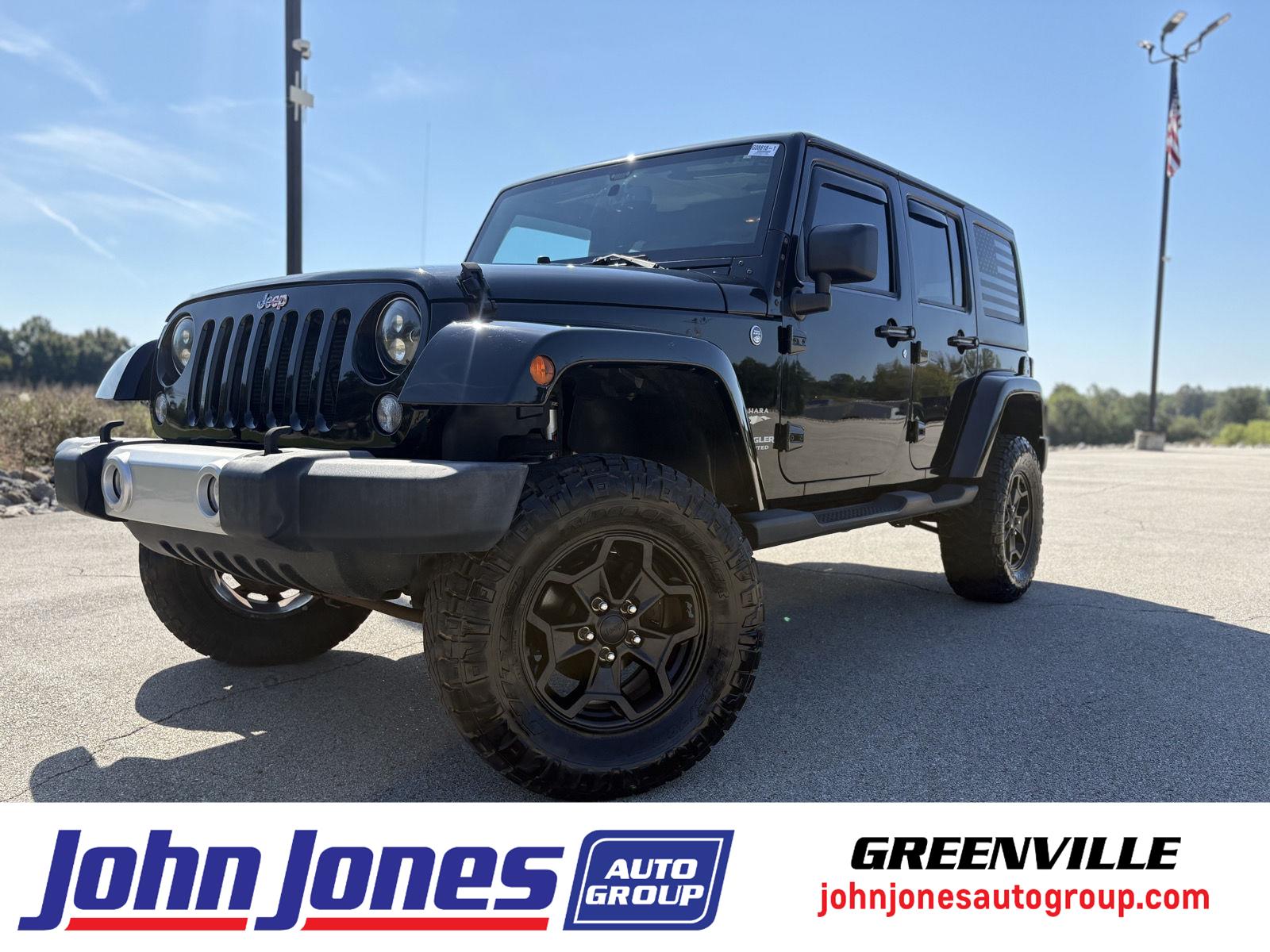 Black 2015 Jeep Wrangler SUV / Crossover  