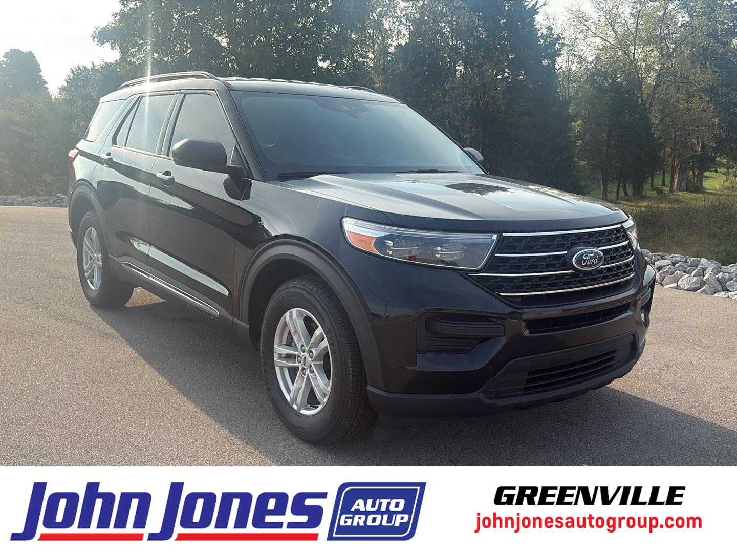 Agate Black Metallic 2022 Ford Explorer SUV / Crossover All-Wheel Drive Automatic