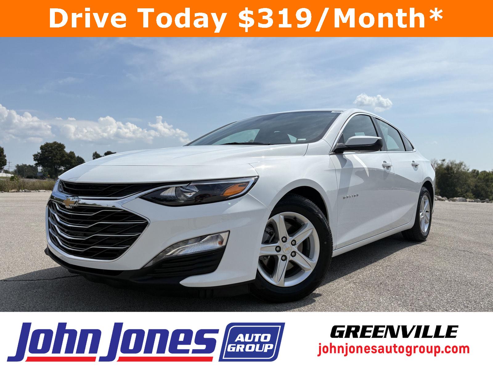 Summit White 2024 Chevrolet Malibu Sedan Front-Wheel Drive Continuously Variable Transmission