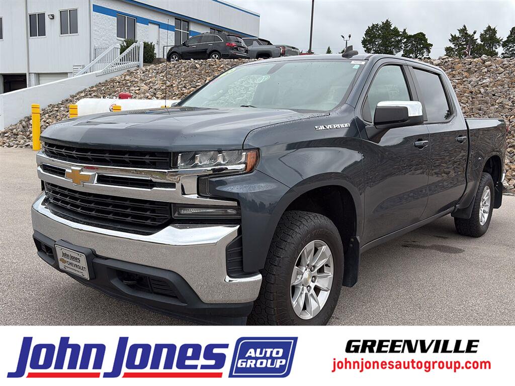 Shadow Gray Metallic 2020 Chevrolet Silverado 1500 Pickup Truck Four-Wheel Drive 8-Speed Automatic