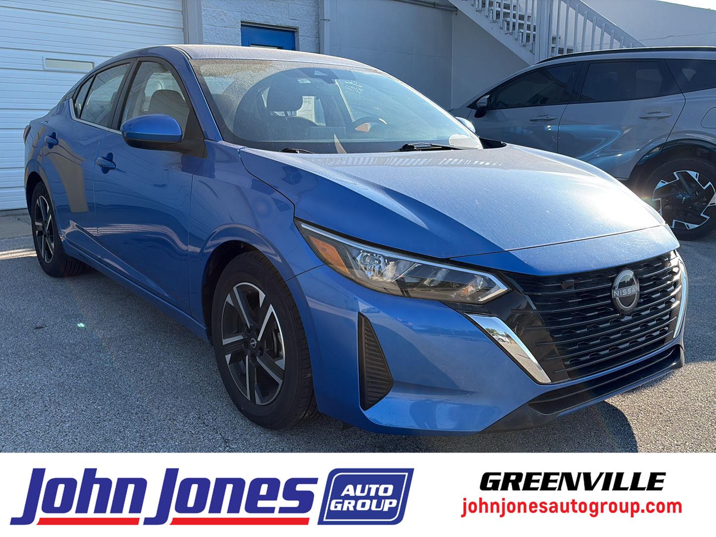 Electric Blue Metallic 2025 Nissan Sentra Sedan Front-Wheel Drive Continuously Variable Transmission