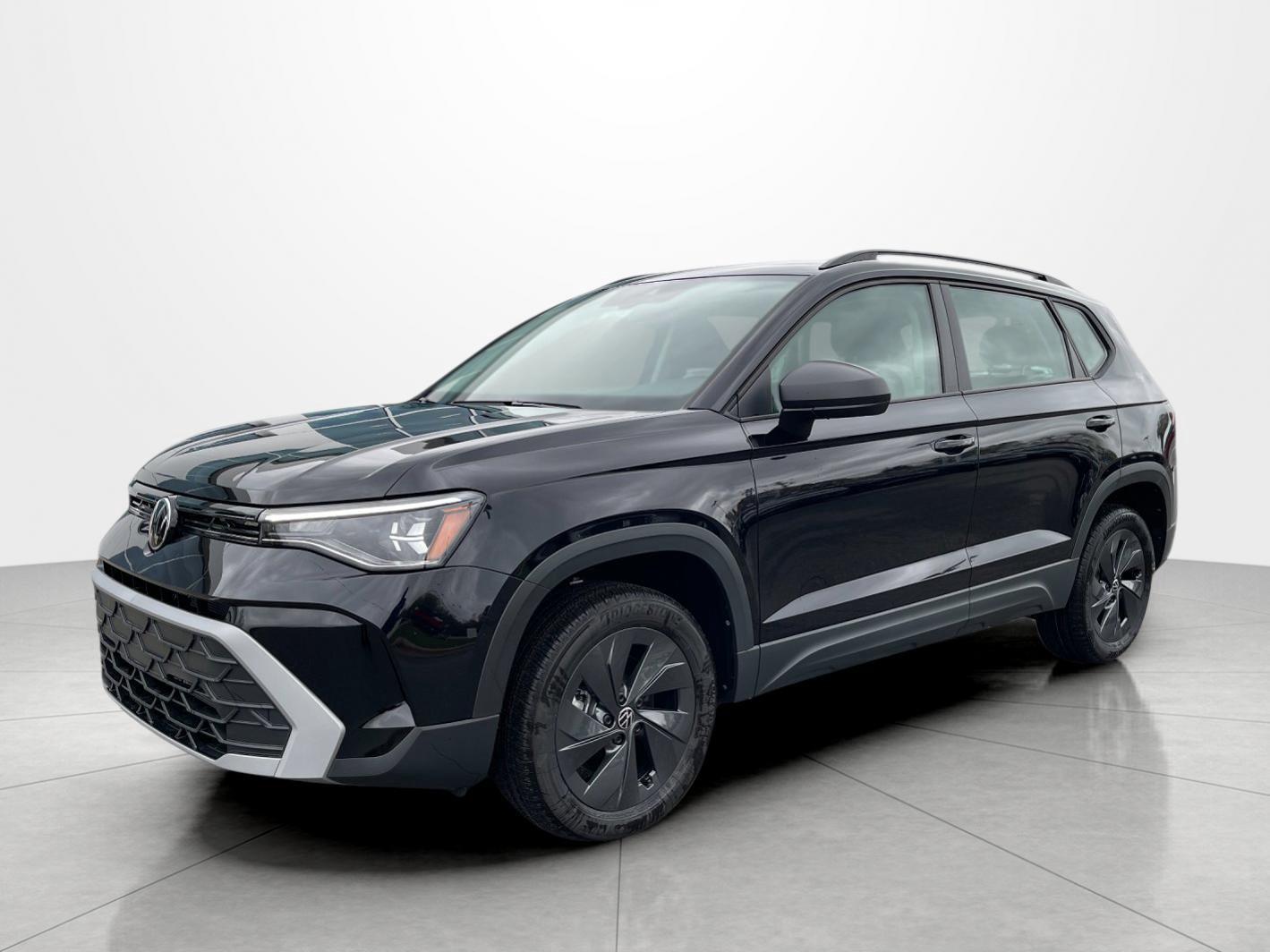 Deep Black Pearl 2026 Volkswagen Taos SUV / Crossover Front-Wheel Drive Automatic