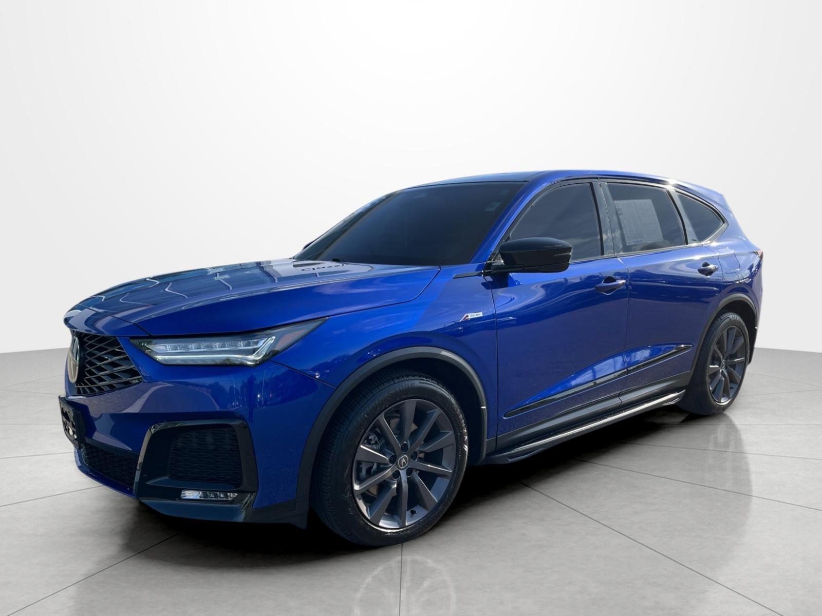 Apex Blue Pearl 2025 Acura MDX SH-AWD with A-SPEC Package SUV / Crossover All-Wheel Drive Automatic