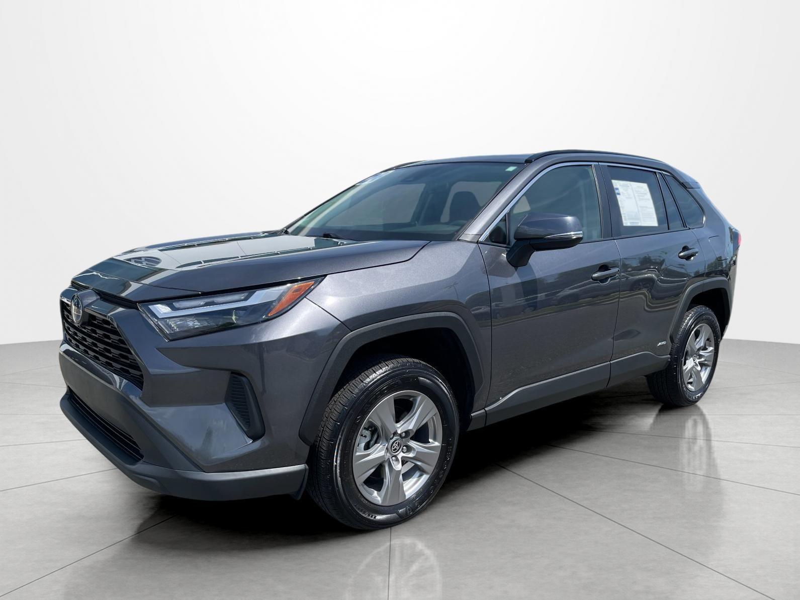 Magnetic Gray Metallic 2024 Toyota RAV4 Hybrid XLE AWD SUV / Crossover All-Wheel Drive Continuously Variable Transmission