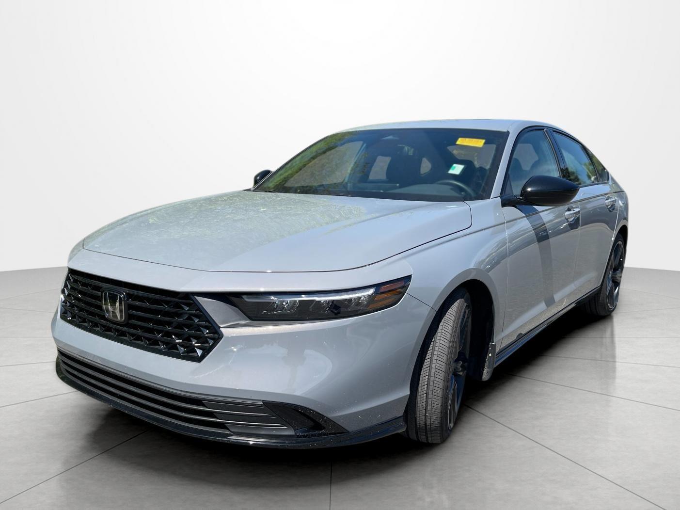 Urban Gray Pearl 2025 Honda Accord Hybrid Sport-L FWD Sedan Front-Wheel Drive 1-Speed Dual Clutch