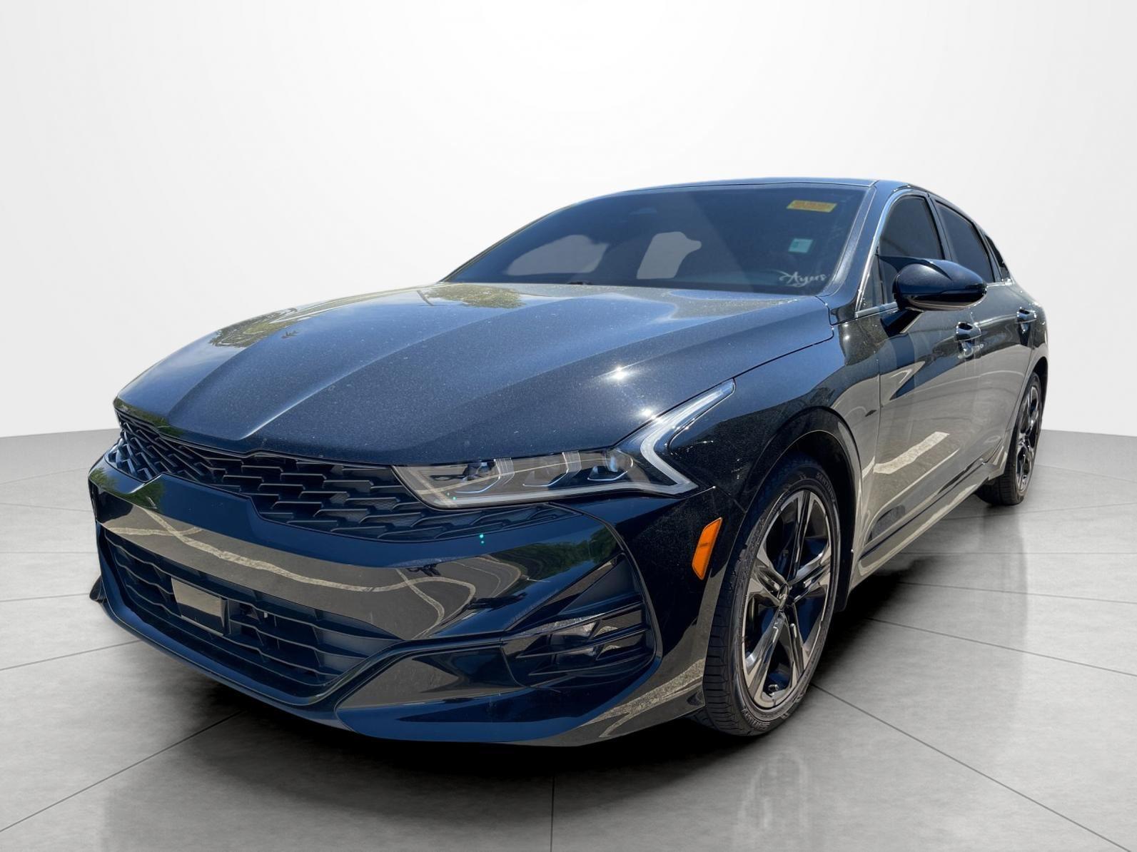 Ebony Black 2023 Kia K5 GT-Line FWD Sedan Front-Wheel Drive 8-Speed Automatic