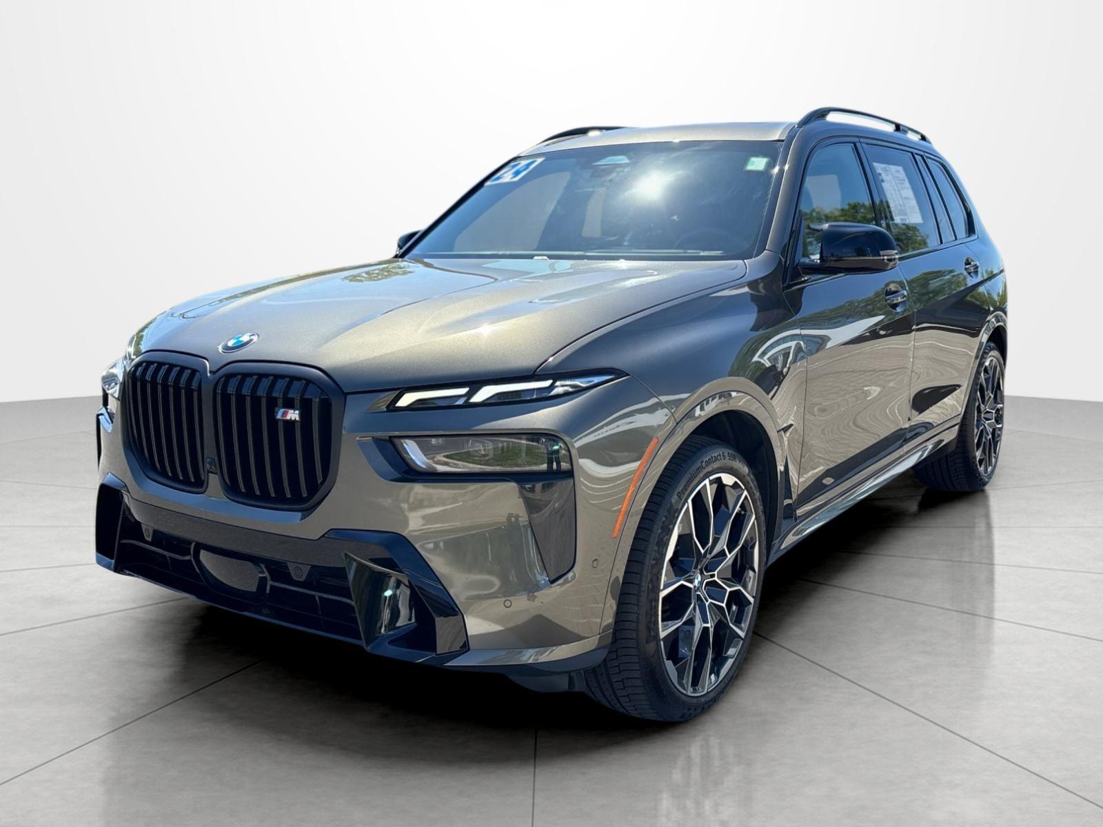 Manhattan Green Metallic 2024 BMW X7 M60i AWD SUV / Crossover All-Wheel Drive Automatic