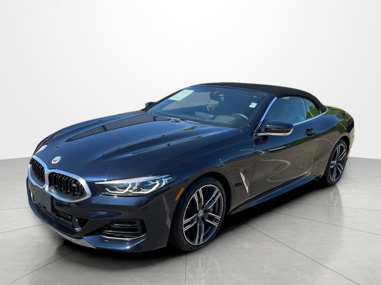 Carbon Black Metallic 2023 BMW 8 Series M850i xDrive Convertible AWD Convertible All-Wheel Drive Automatic