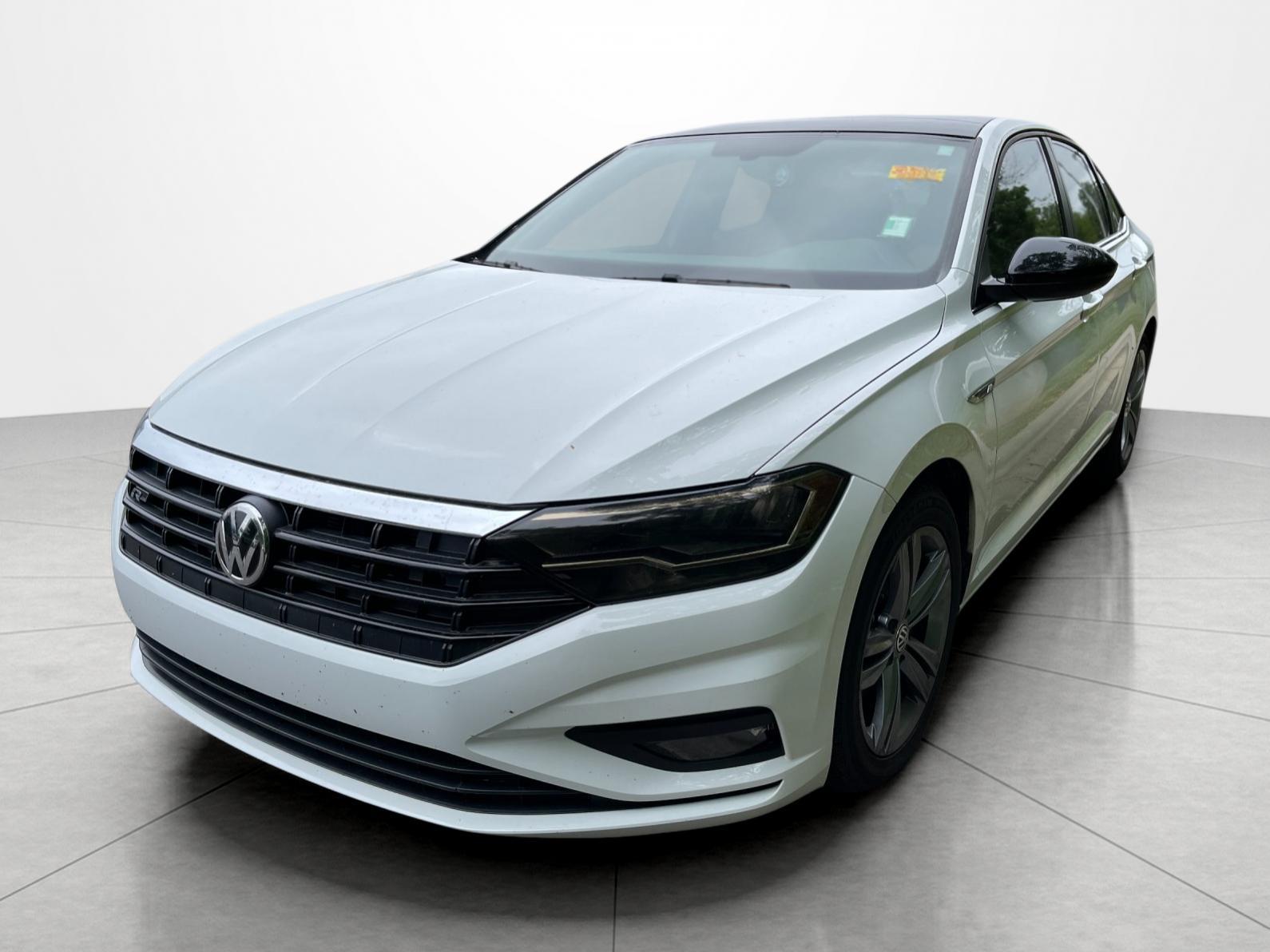 Pure White 2020 Volkswagen Jetta R-Line FWD Sedan Front-Wheel Drive Automatic