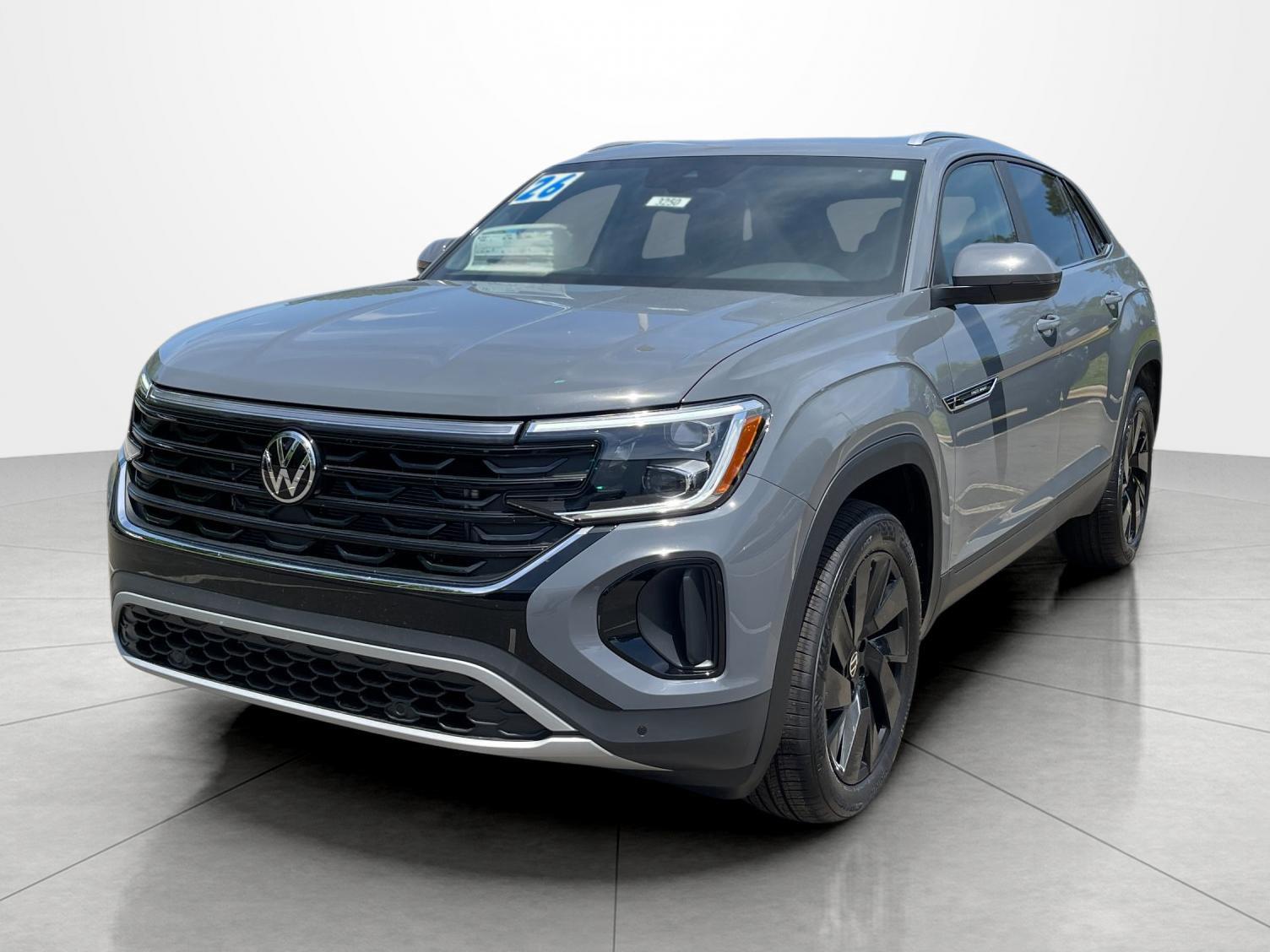 Pure Gray 2026 Volkswagen Atlas Cross Sport SUV / Crossover All-Wheel Drive Automatic