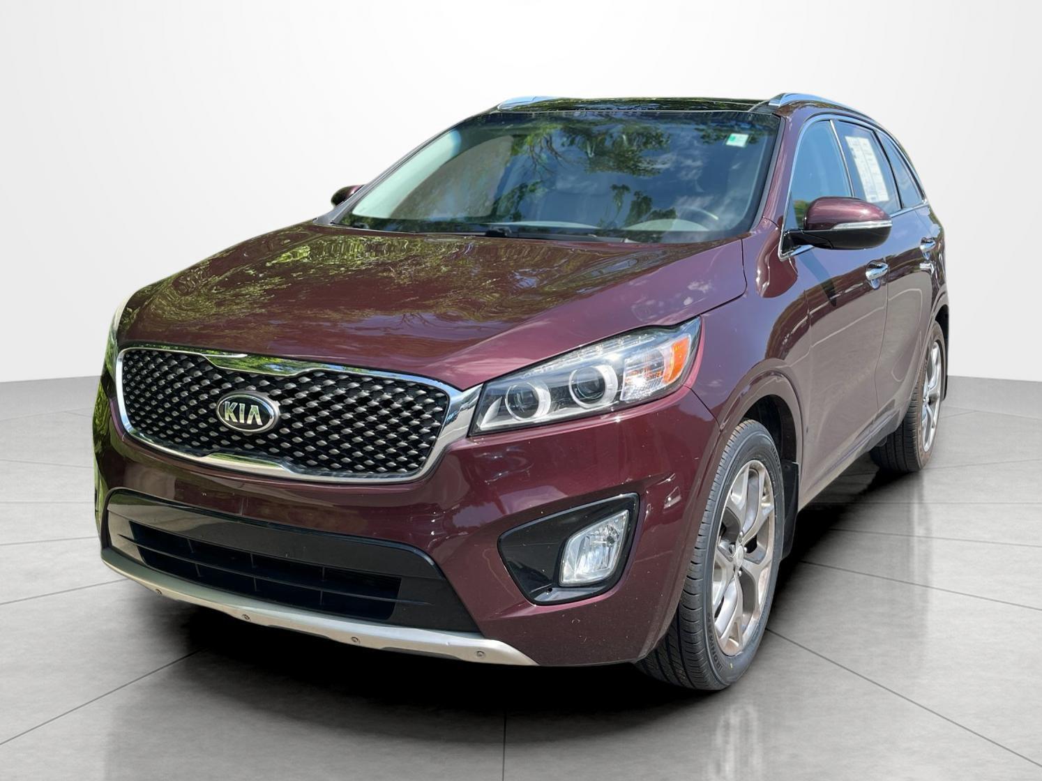 Red (Sangria) 2017 Kia Sorento SUV / Crossover All-Wheel Drive 6-Speed Automatic