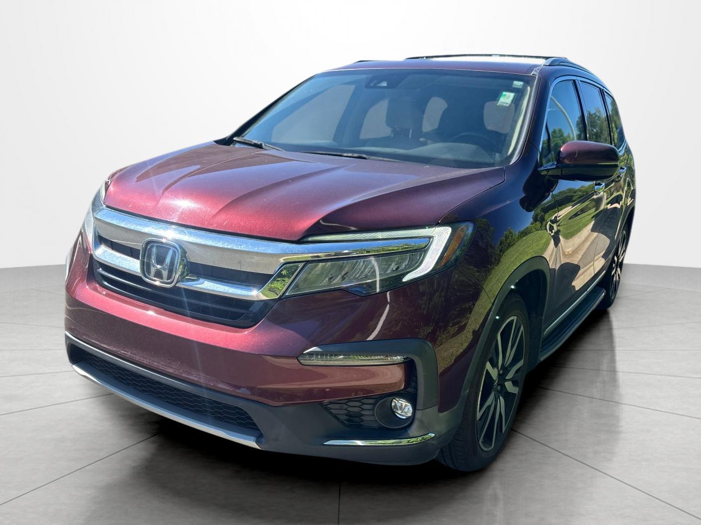 Red (Deep Scarlet Pearl) 2021 Honda Pilot SUV / Crossover All-Wheel Drive 9-Speed Automatic