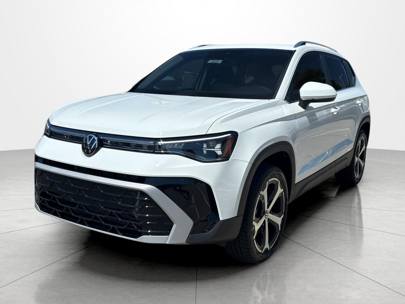 Pure White 2026 Volkswagen Taos SUV / Crossover All-Wheel Drive Automatic