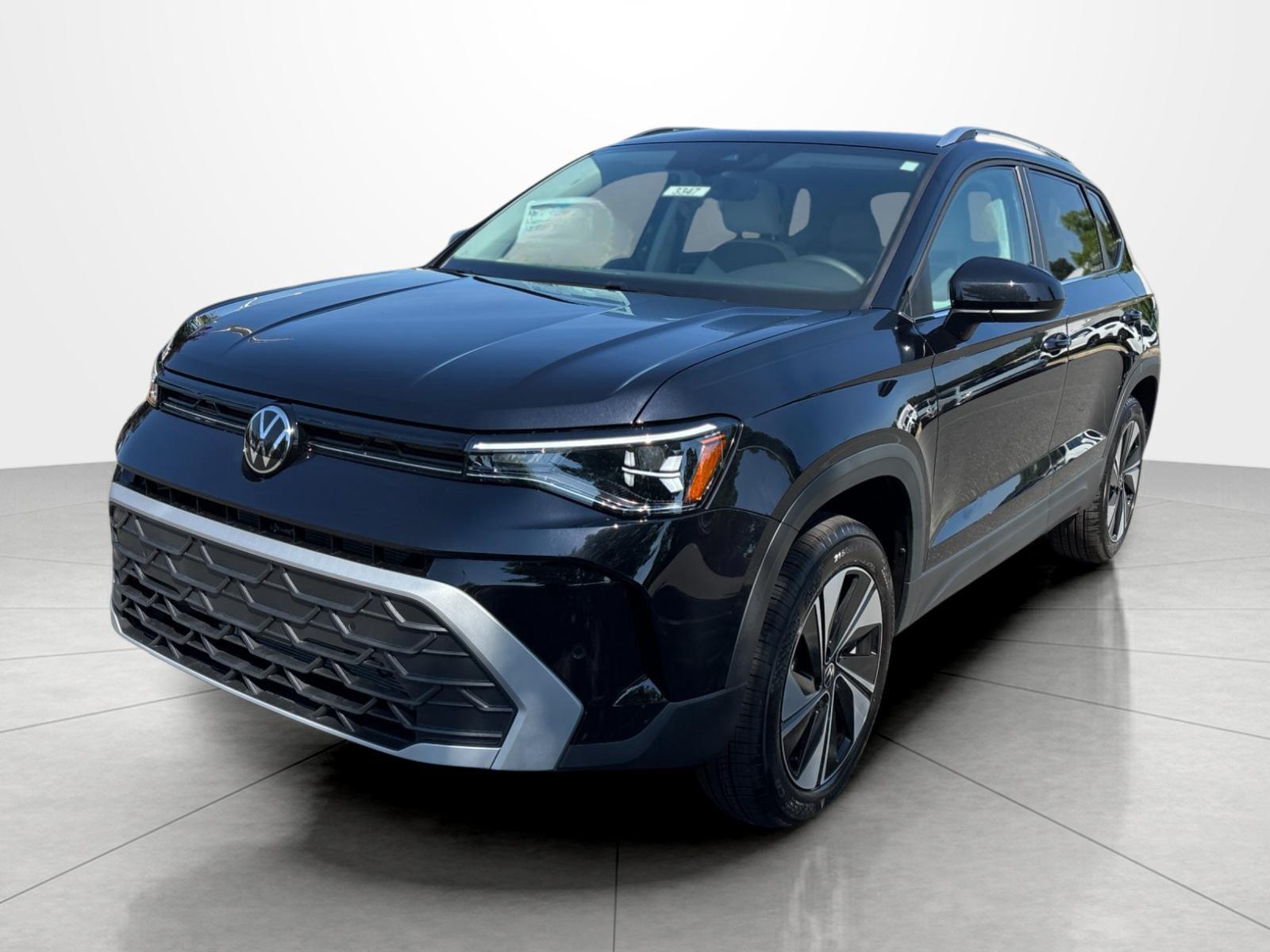 Deep Black Pearl 2026 Volkswagen Taos SUV / Crossover All-Wheel Drive Automatic
