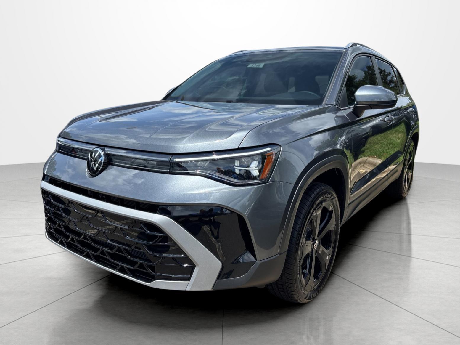 Platinum Gray Metallic 2026 Volkswagen Taos SUV / Crossover All-Wheel Drive Automatic