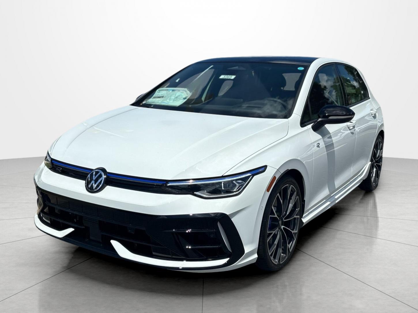 Pure White 2026 Volkswagen Golf R Hatchback All-Wheel Drive Automatic