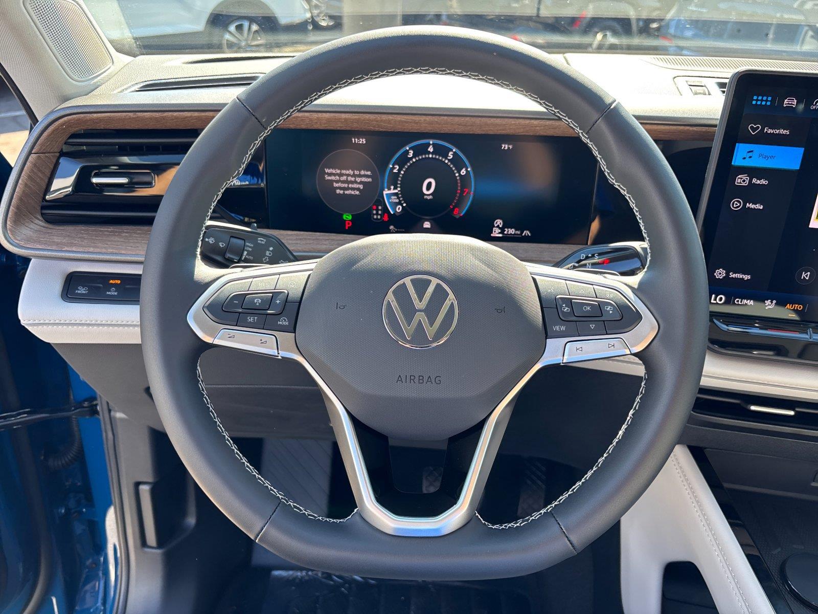 New 2027 Mountain Lake Blue Metallic Volkswagen SE w/Technology image 17