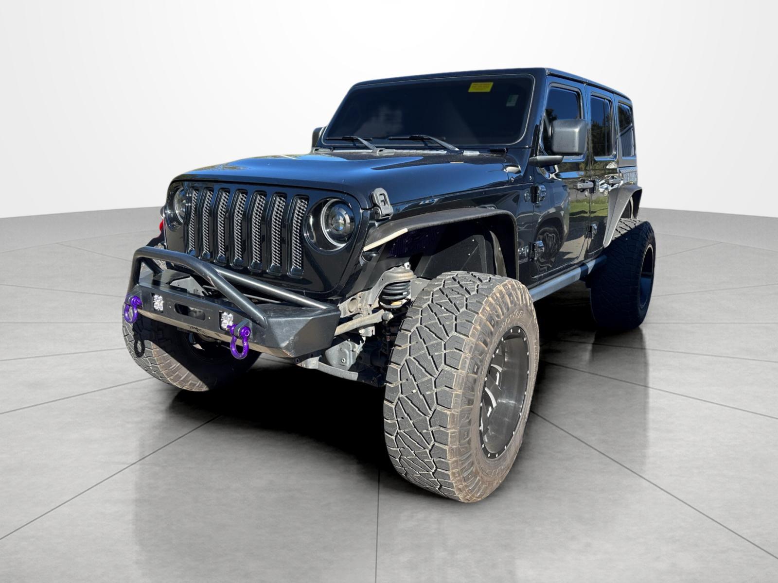 Black Clearcoat 2022 Jeep Wrangler SUV / Crossover Four-Wheel Drive 8-Speed Automatic