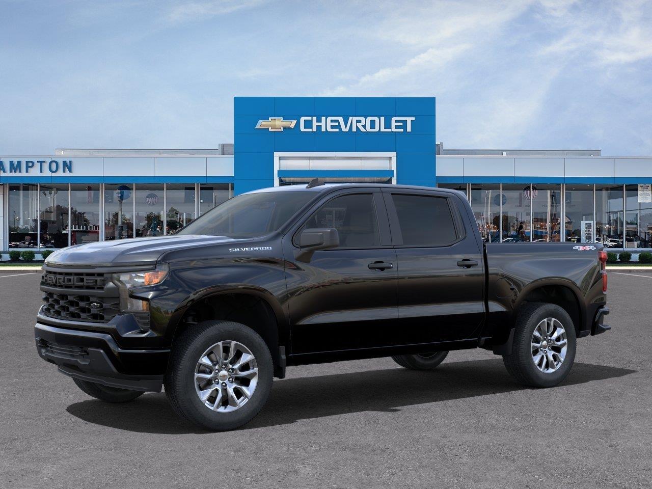 2024 Chevrolet Silverado 1500 Custom Crew Cab Pickup Four Wheel Drive 2