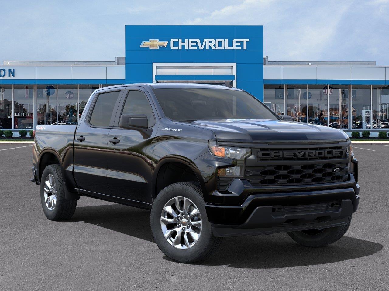 2024 Chevrolet Silverado 1500 Custom Crew Cab Pickup Four Wheel Drive 7