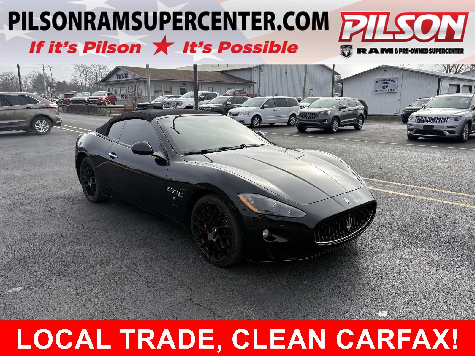 Grigio Nuvolari 2011 Maserati GranTurismo Convertible Rear-Wheel Drive Automatic