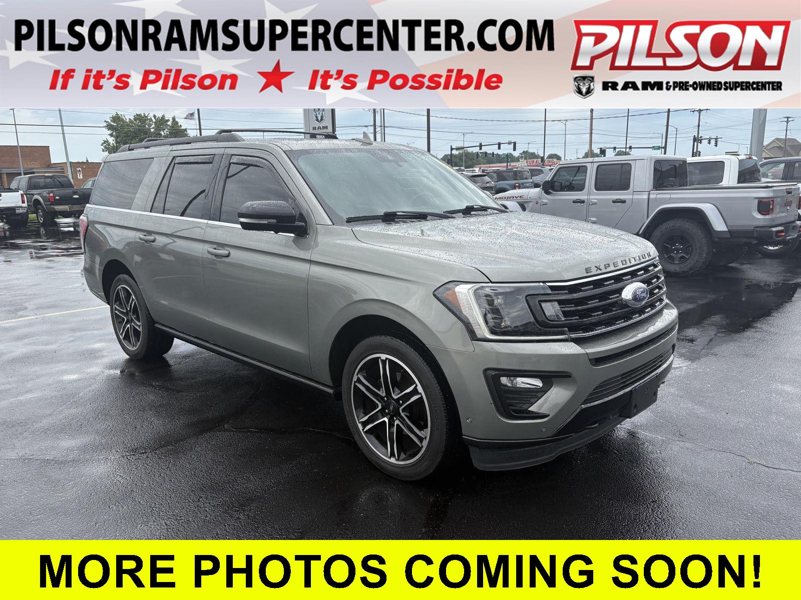Silver Spruce 2019 Ford Expedition MAX Limited 4WD SUV / Crossover Four-Wheel Drive Automatic