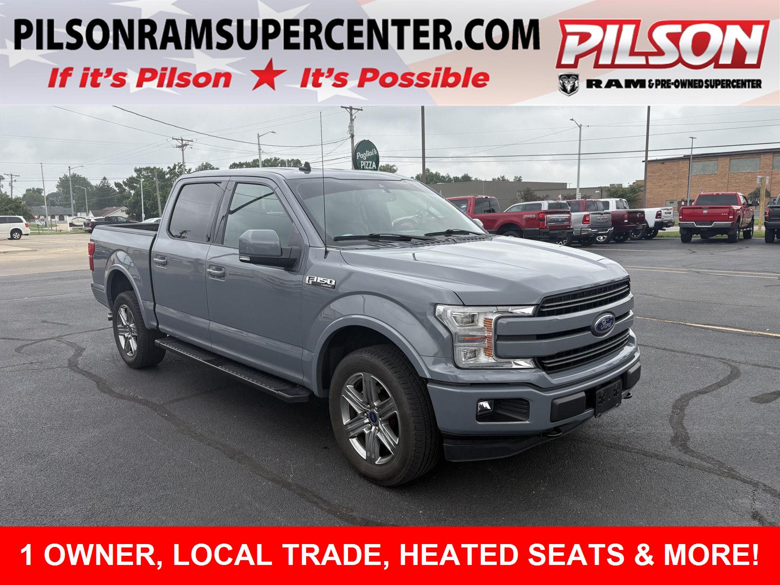Abyss Gray 2019 Ford F-150 Pickup Truck Four-Wheel Drive Automatic